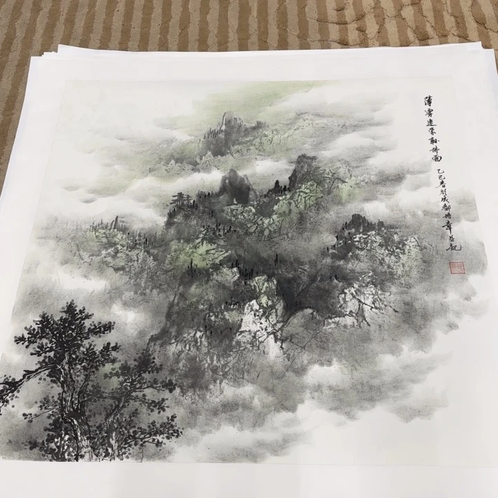 国画花鸟的翅膀是一种非常古老