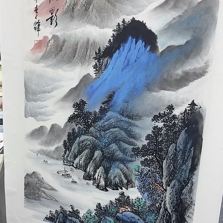 国画国画作品手绘