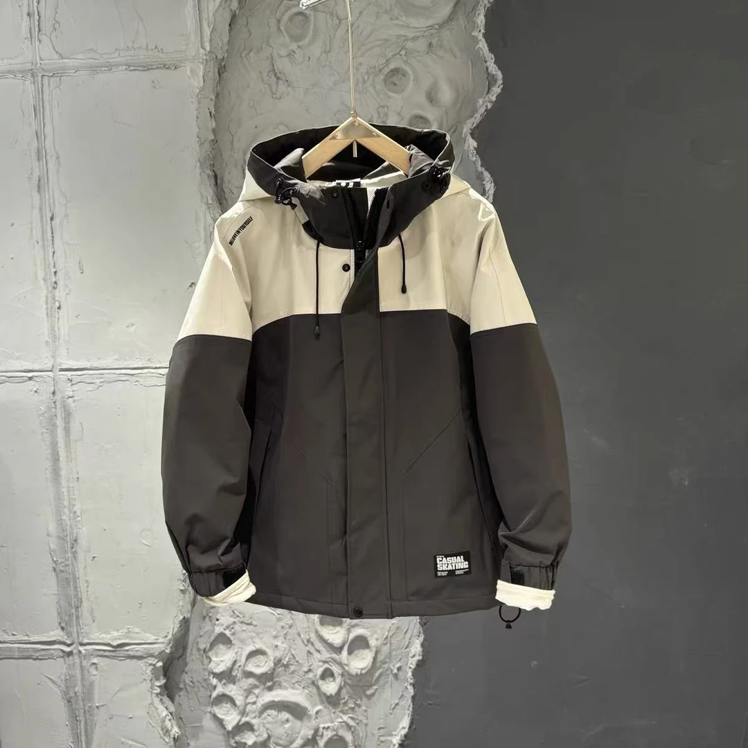 Y6180冬季立领时尚潮牌加厚保暖防寒服