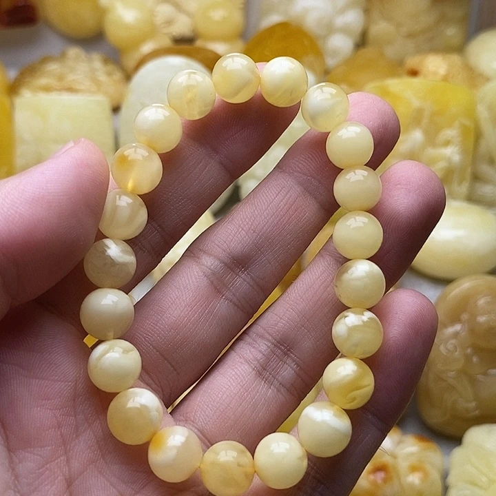 琥珀颈饰未镶嵌琥珀蜜蜡吊坠