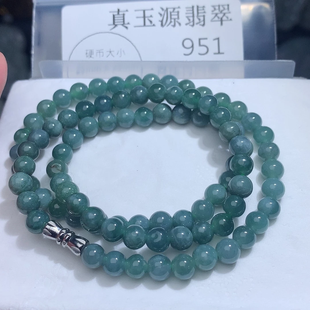 翡翠未镶嵌颈饰951
