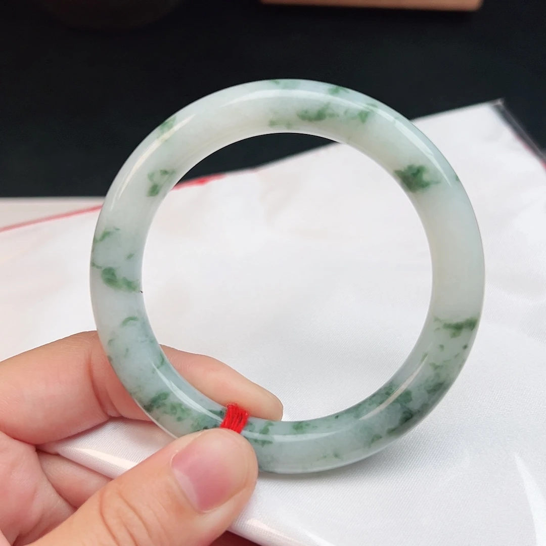 翡翠未镶嵌手镯b1109-7