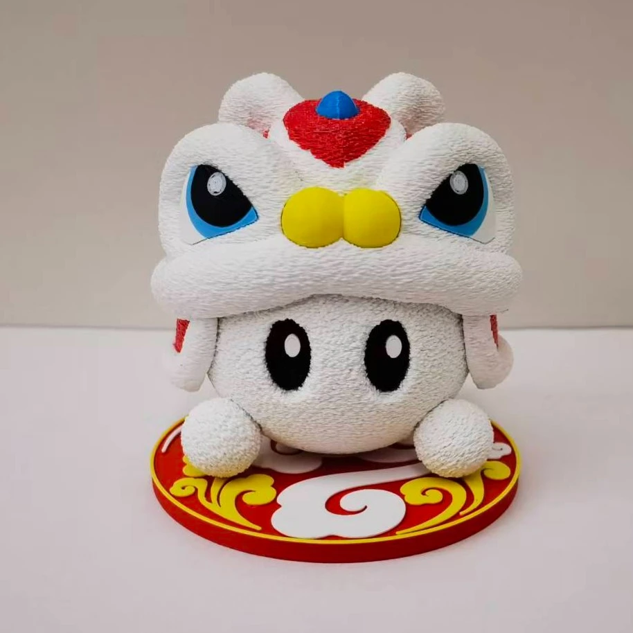 定制理想同学三国醒狮摆件网红小摆件理想内饰中控台摆件车内饰