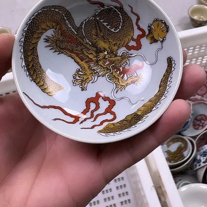 摆件金龙降世普洱杯