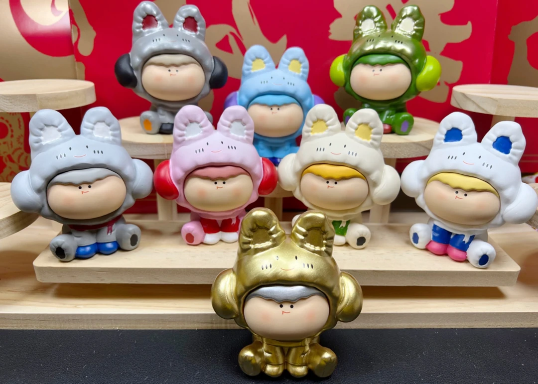 【雨宸diy】暖冬耳包李四树脂摆件