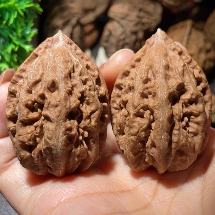 把件文玩核桃东北楸子小雪22