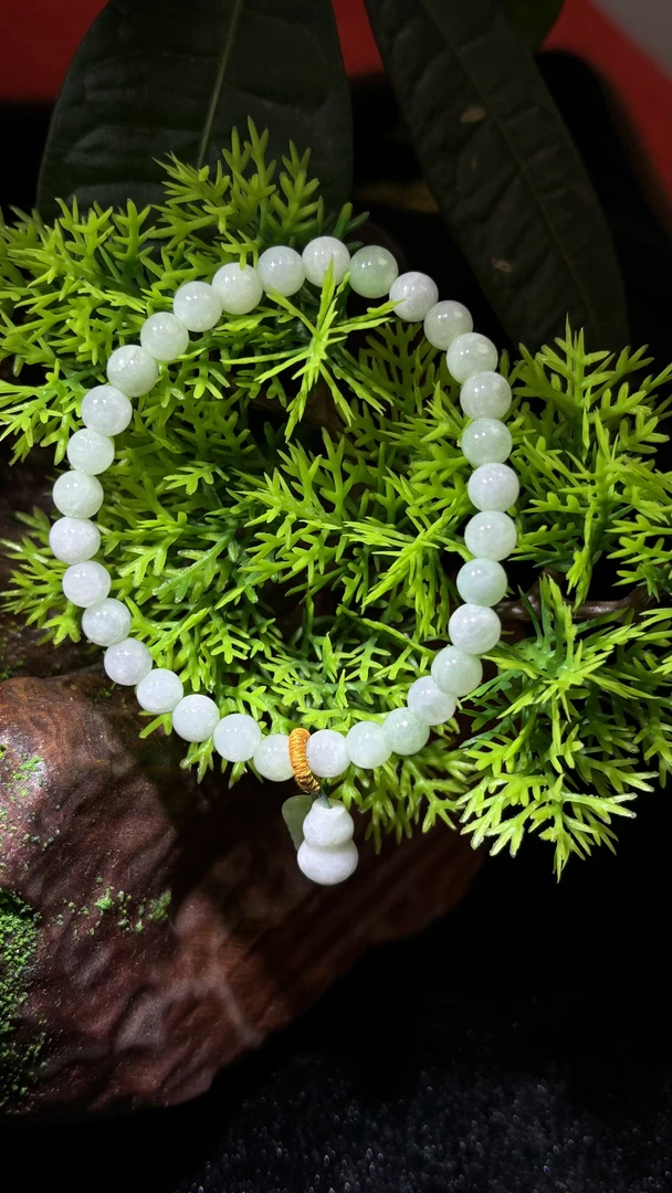 翡翠手串女款时尚百搭葫芦饰品