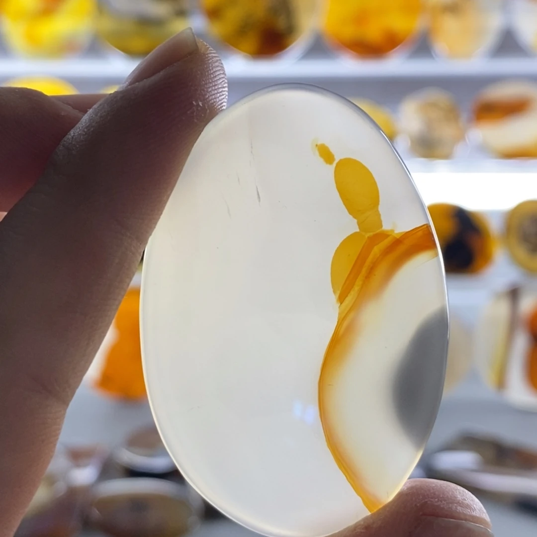 玛瑙/玉髓合金颈饰