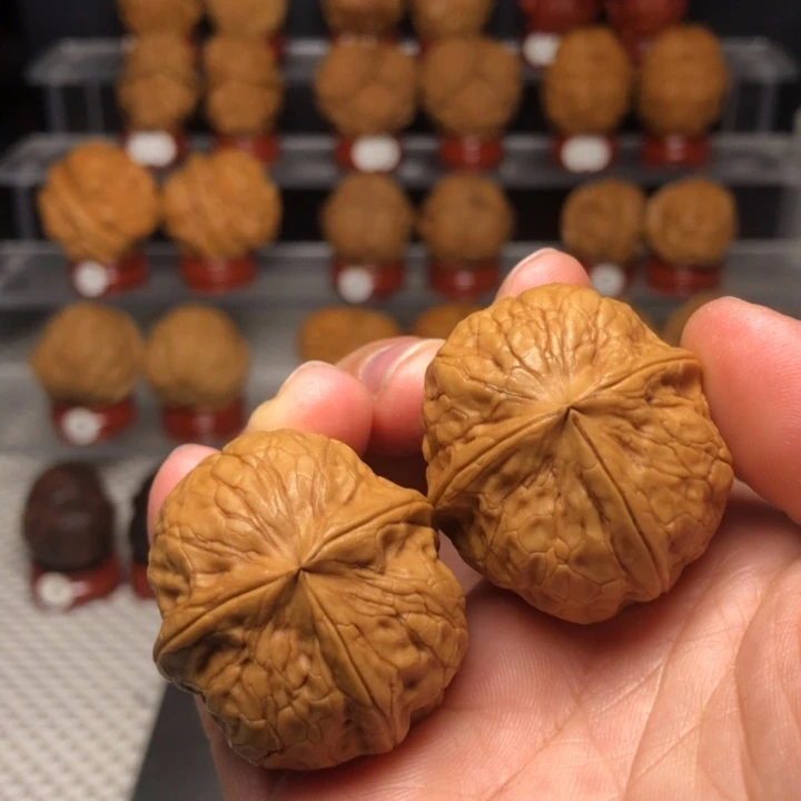 把件文玩核桃46聚宝三棱