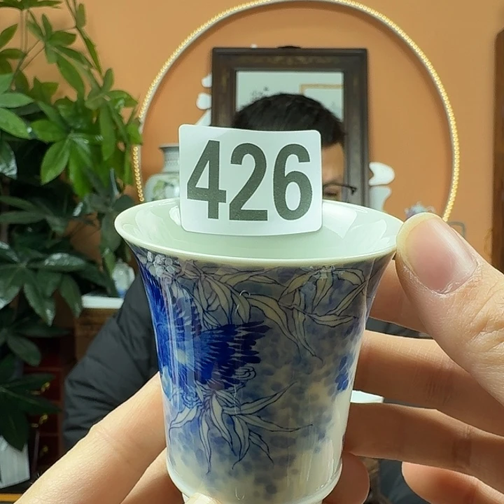 摆件陶景德镇陶瓷手工杯子