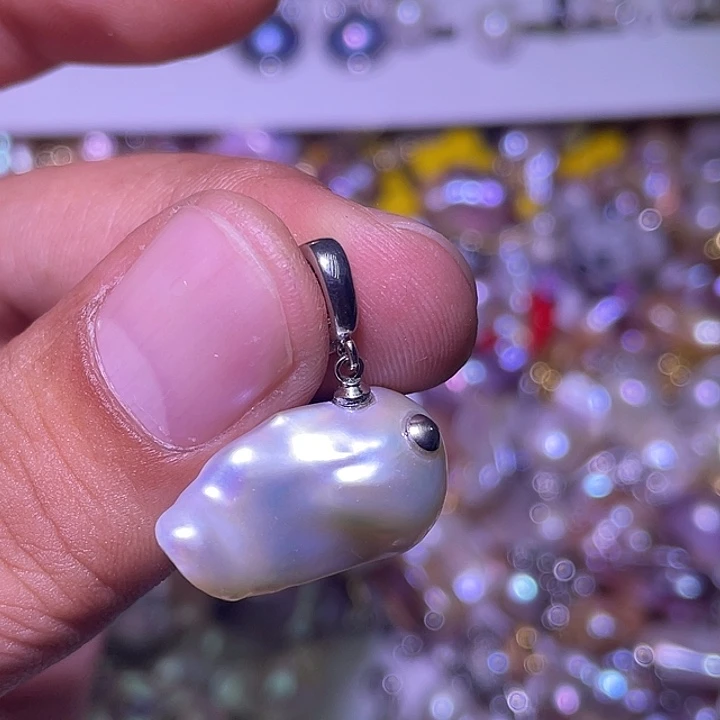 淡水珍珠未镶嵌吊坠(不含链)120