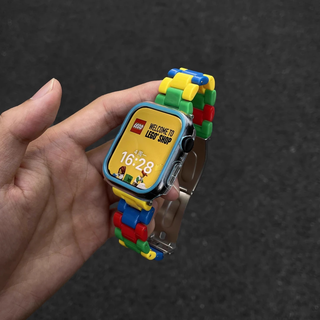 适用小米手环9pro表带新品8pro三珠PC红米watch4/5手腕带智能运动