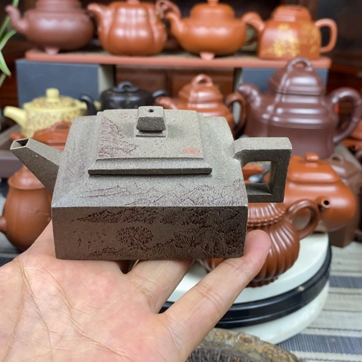 夏***虹紫砂茶壶特价促销120CC