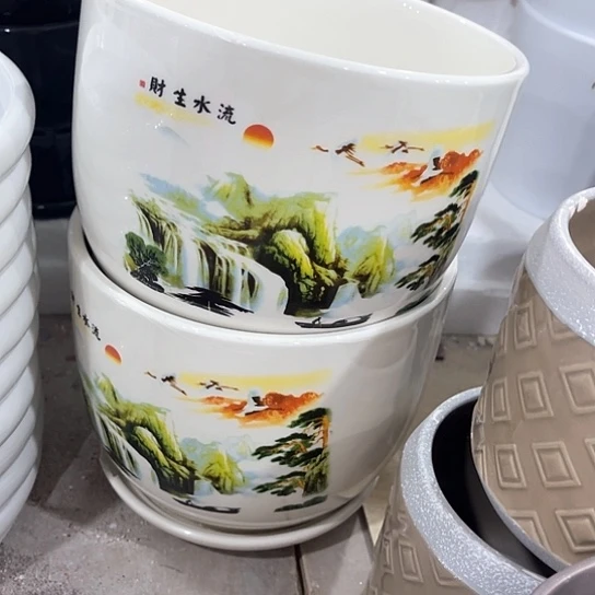 多肉绿植陶瓷花盆