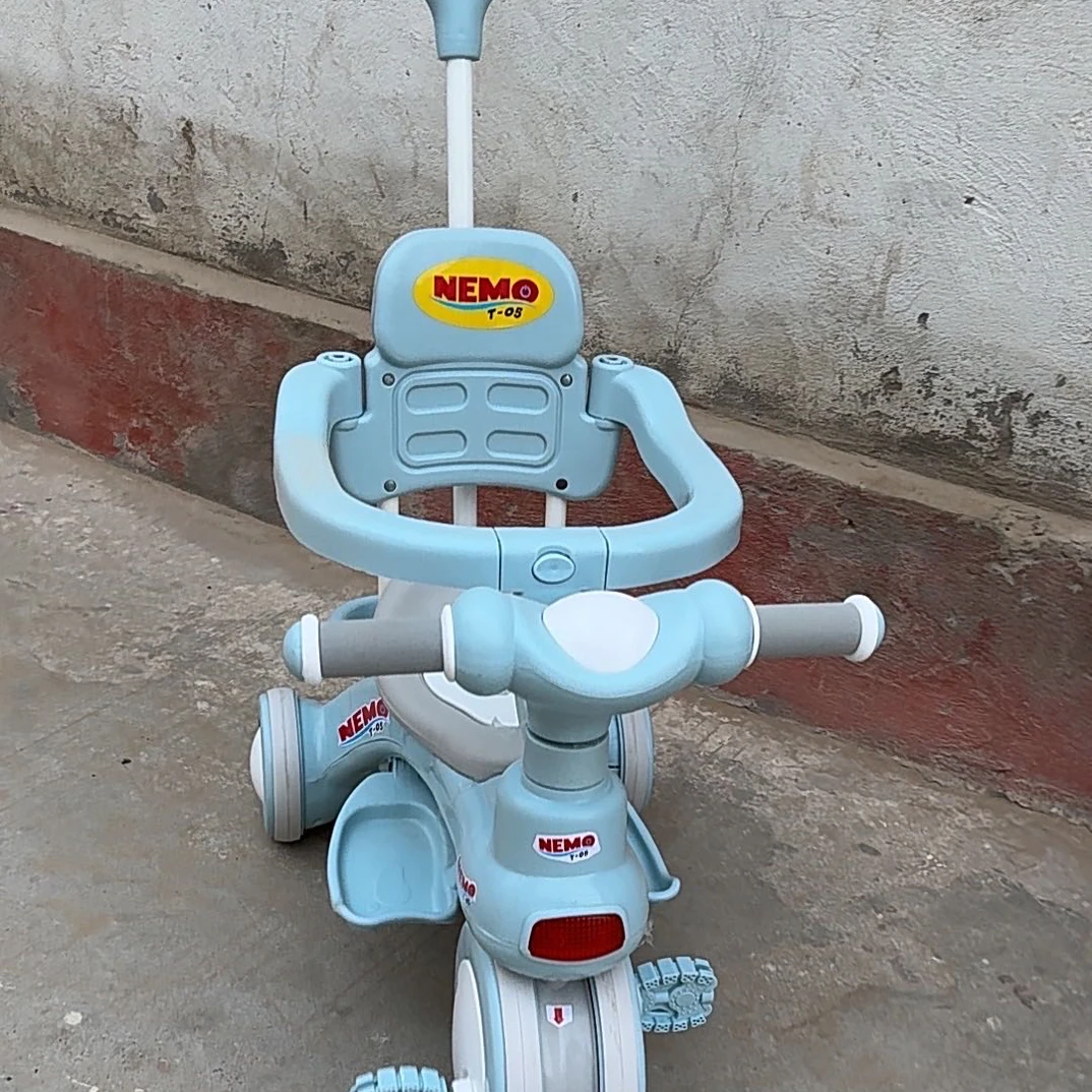 三轮车多功能三合一1 - 6岁宝宝手推车脚踏车玩具