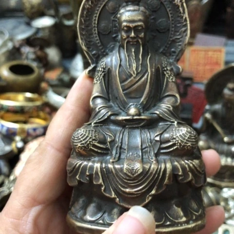 章***少黄铜英聚工艺品摆件工艺品