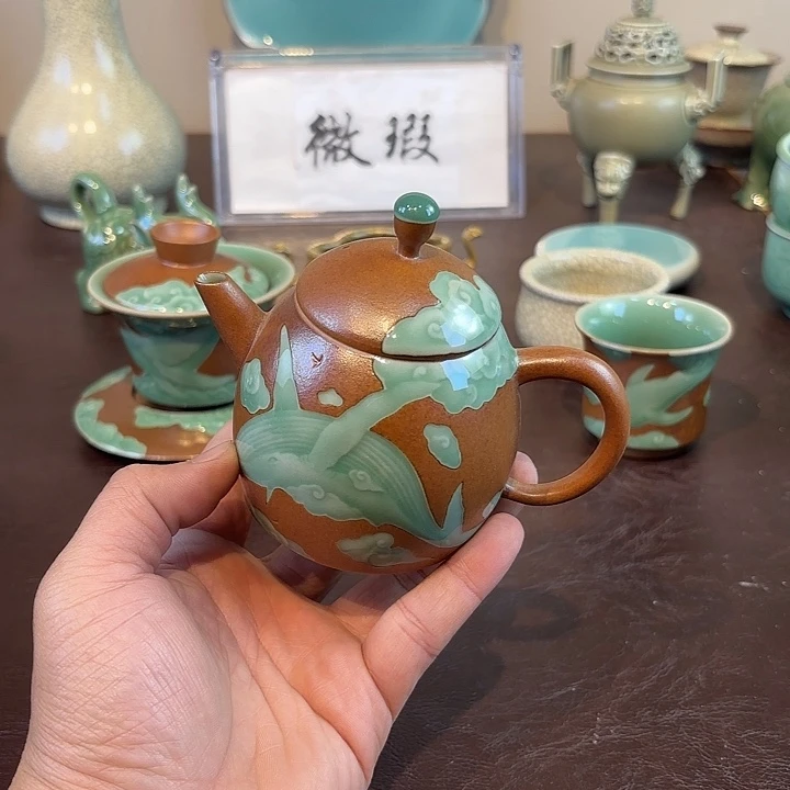 瓷片龙泉青瓷福利青瓷