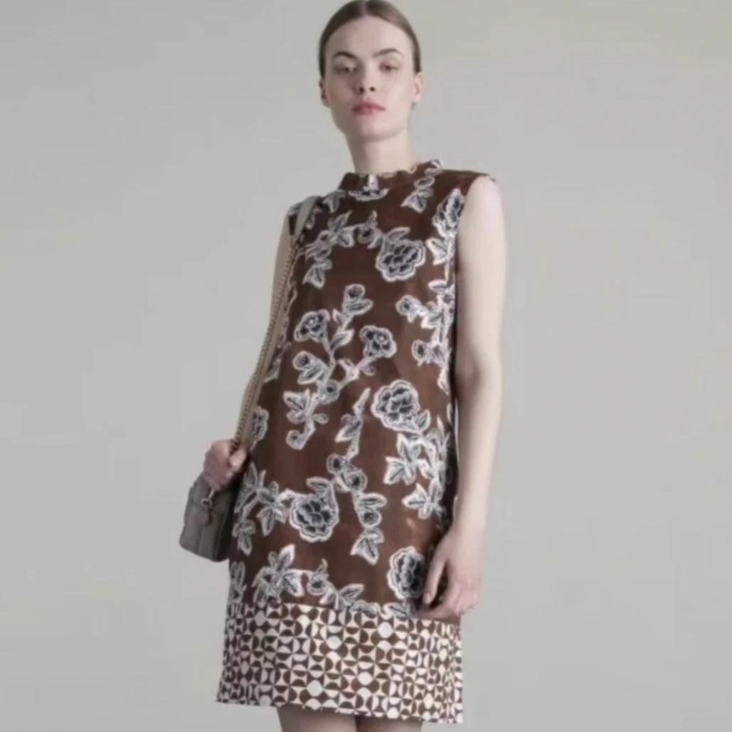 99新 MaxMara 碎花连衣裙/40码/A04066