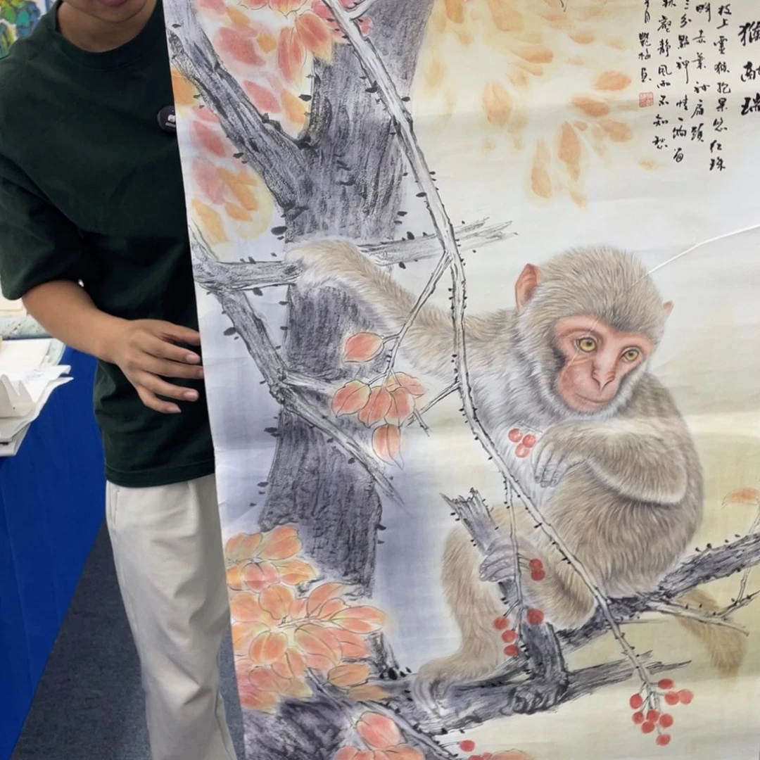 国画手绘国画欣赏一下
