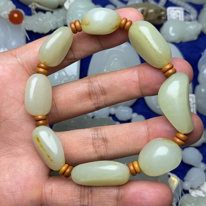 手链未镶嵌和田玉