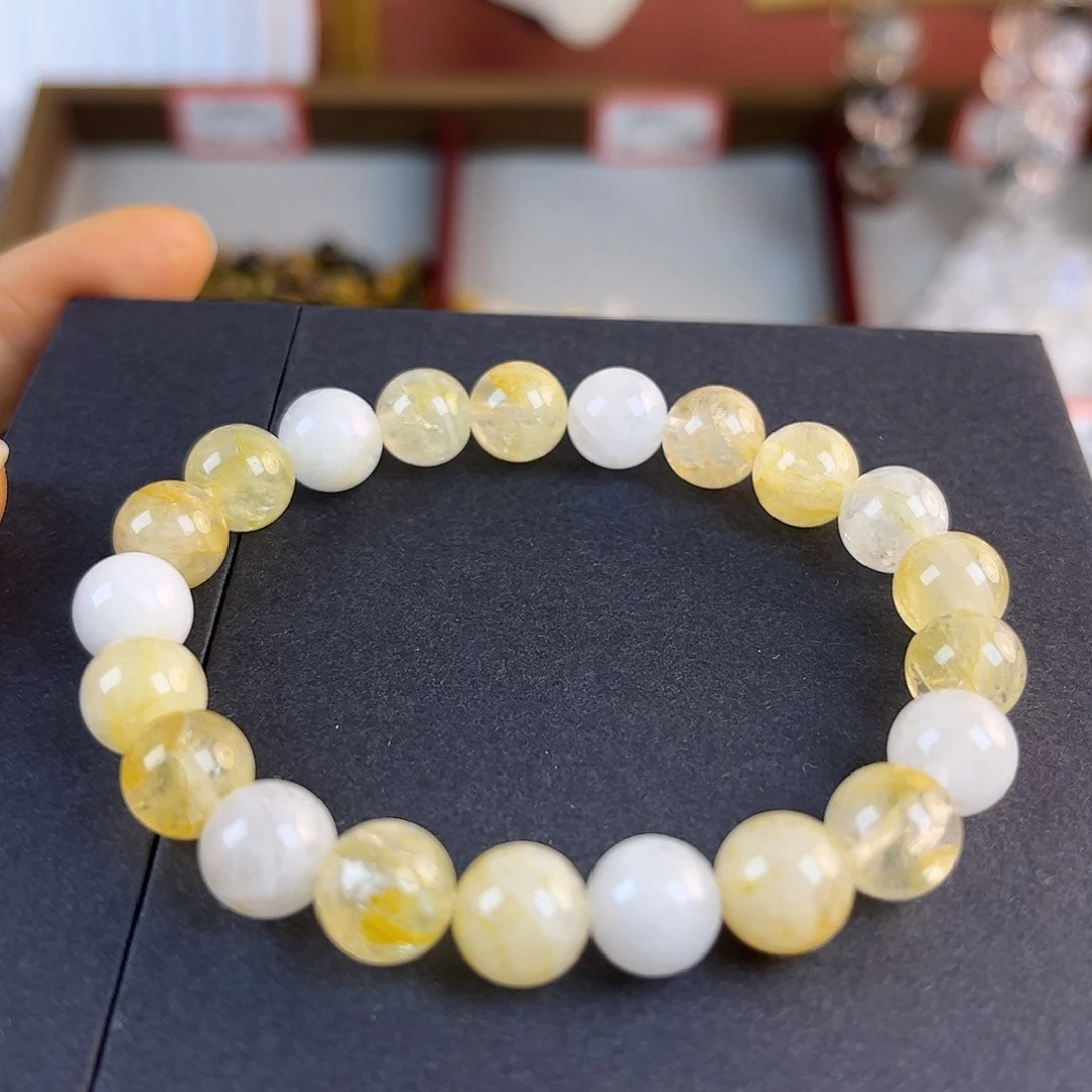 水晶雪花幽灵碧玺（处理）