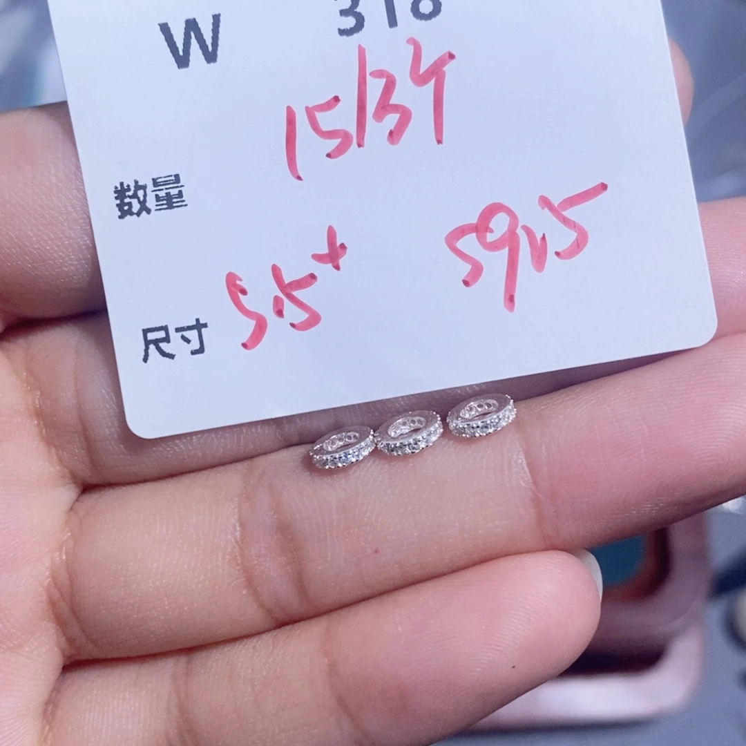 银S925镶嵌颈饰水晶W318