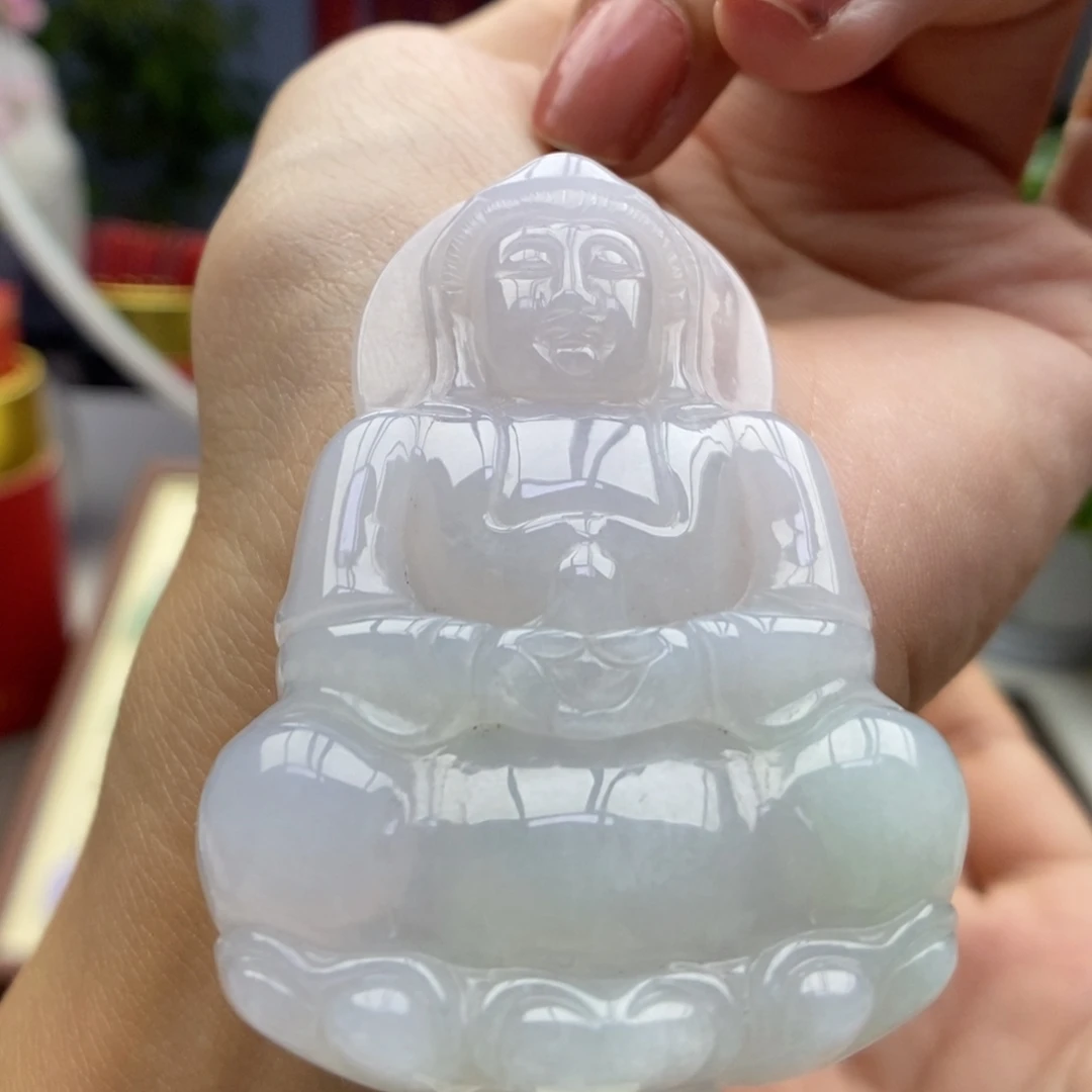 翡翠未镶嵌颈饰吊坠38