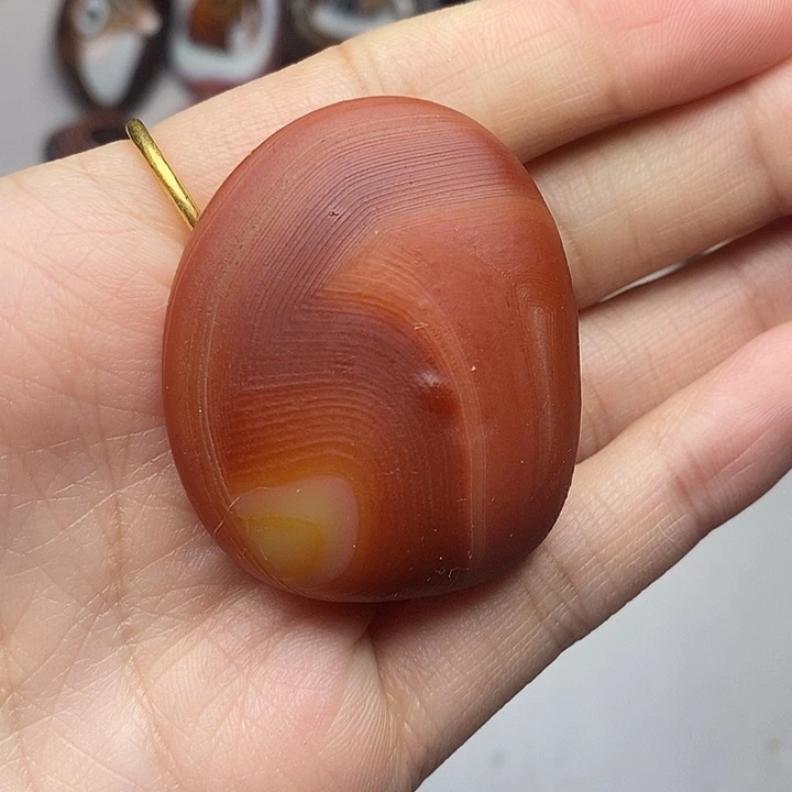 淘***居玛瑙/玉髓未镶嵌吊坠(不含链)