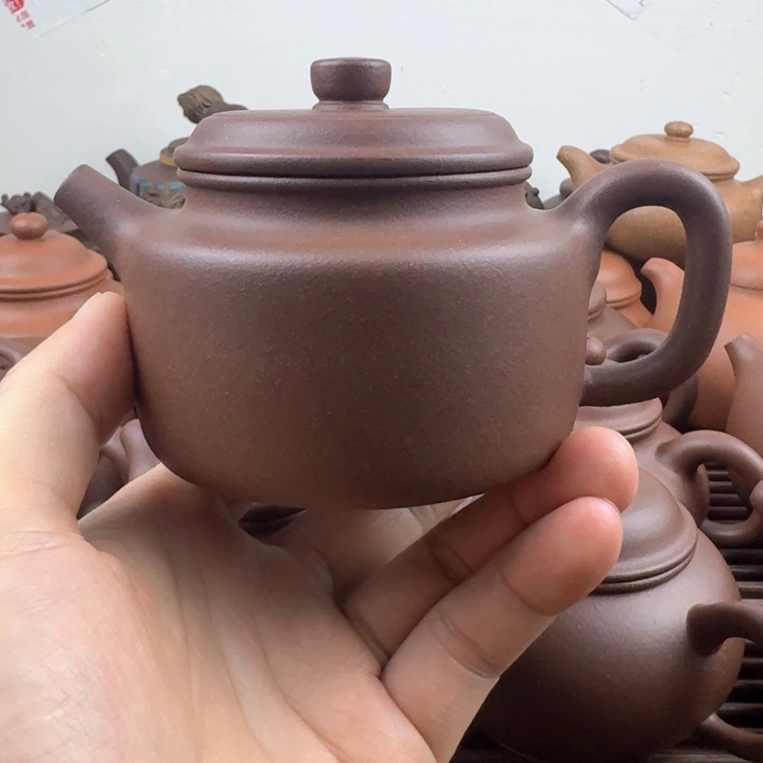 茶壶紫砂德钟220cc台西嫩底槽清