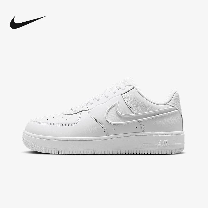 NIKE/耐克女鞋AIR FORCE 1 AF1空军一号纯白板鞋休闲鞋【流光风】