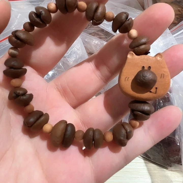 吊坠白玉菩提熊熊