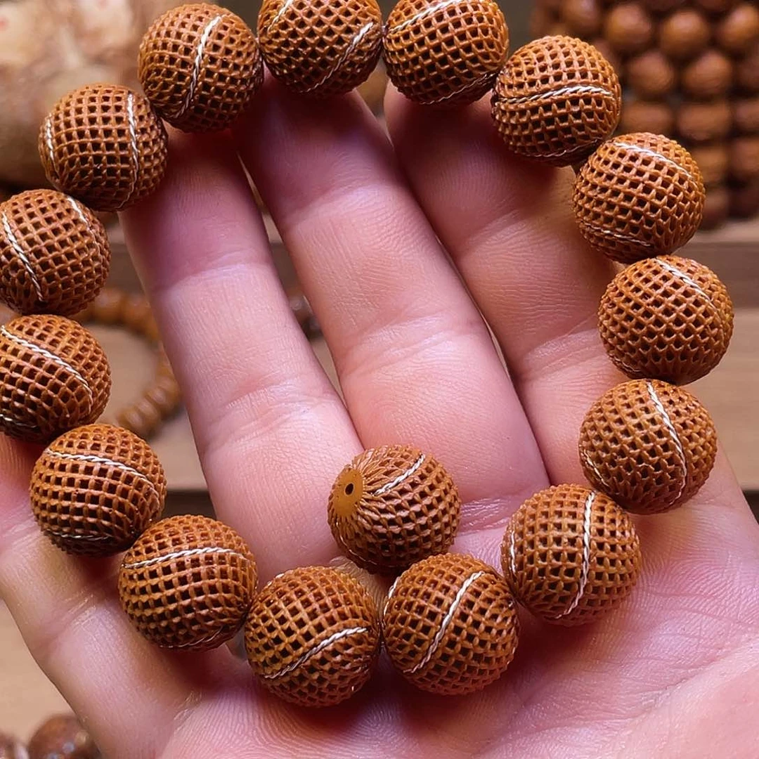 紫金鼠手串布*一网情深紫金鼠满银镶嵌