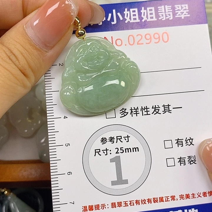 新***）翡翠未镶嵌颈饰翡翠