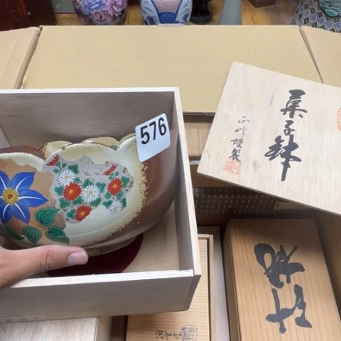 瓷片摆件工艺品瓷器摆件777