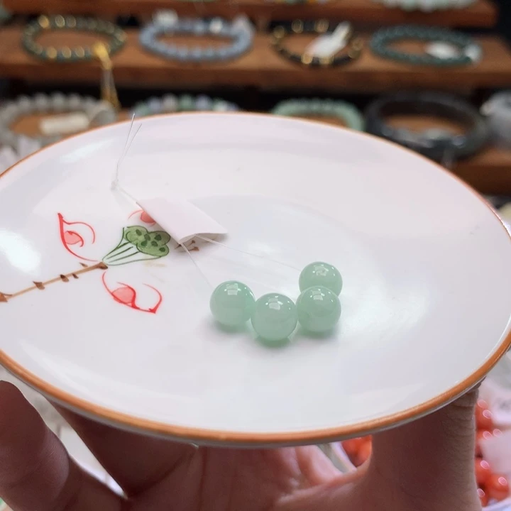 翡翠未镶嵌手链翡翠d21卡7.3