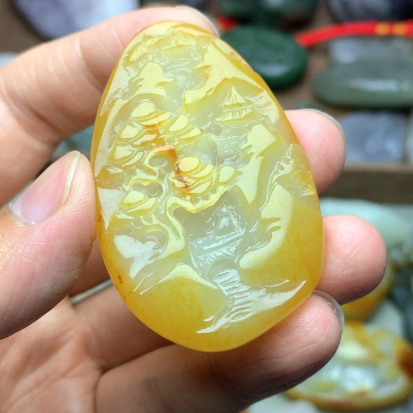 【闪购商品】颈饰未镶嵌和田玉