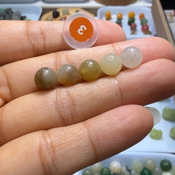 未镶嵌和田玉珠宝半成品卡八