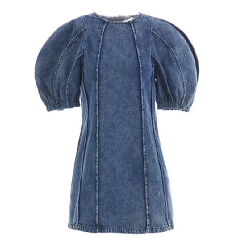 6116 牛仔连衣裙 010375