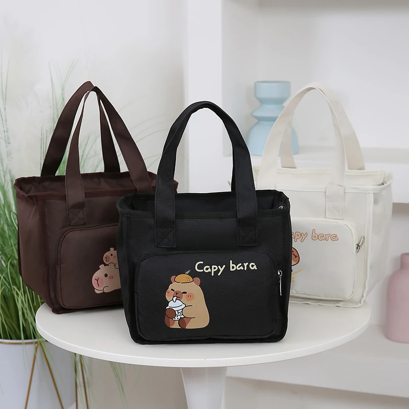 新款上班ins通勤饭盒包保温轻便防水包学生铝箔便当包铝膜百搭袋