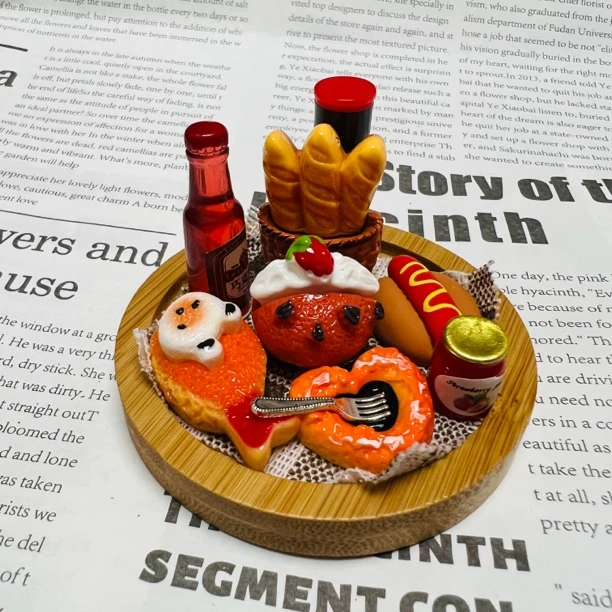 迷你真欧包冰箱贴3D立体磁铁装饰