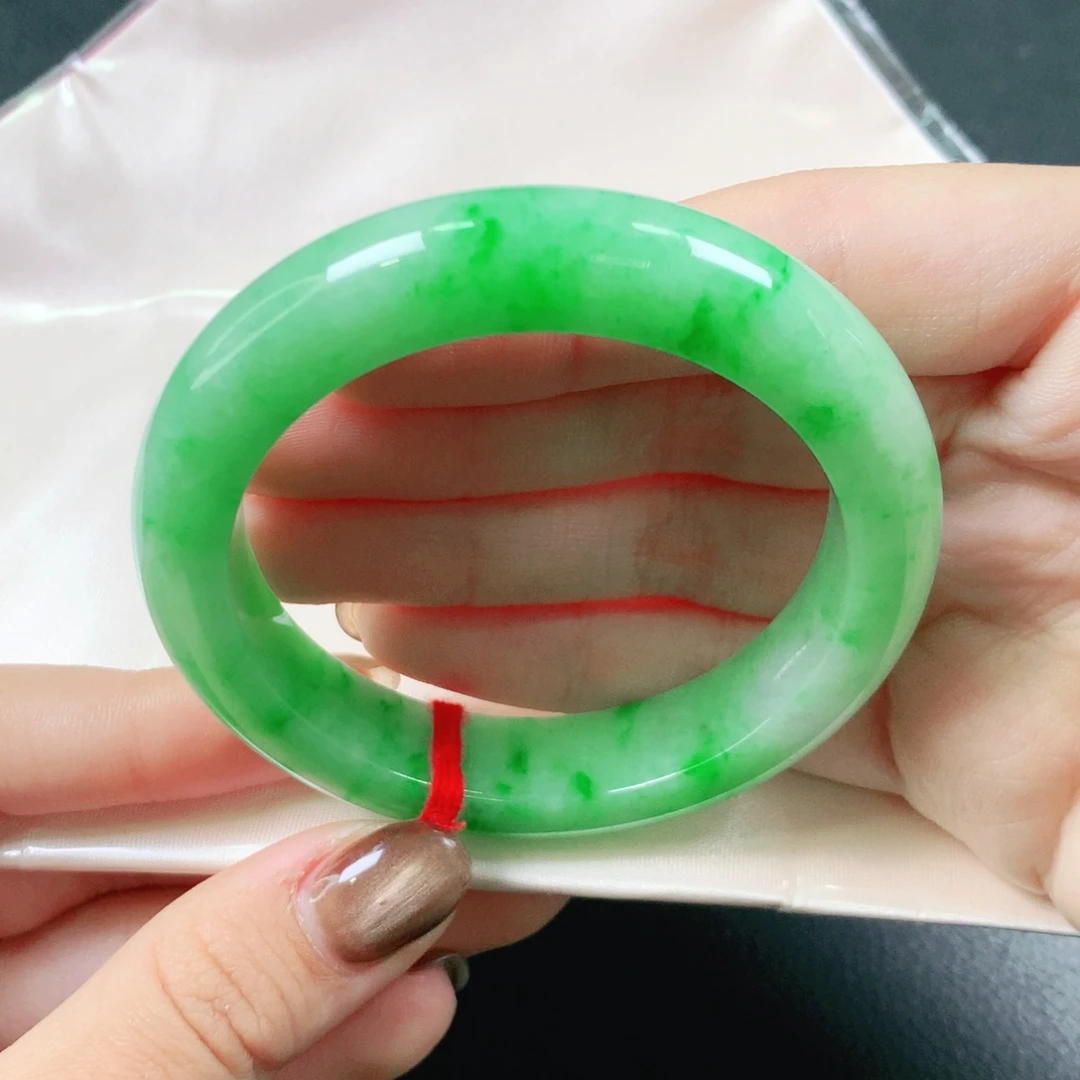 翡翠未镶嵌手镯53圈X881915