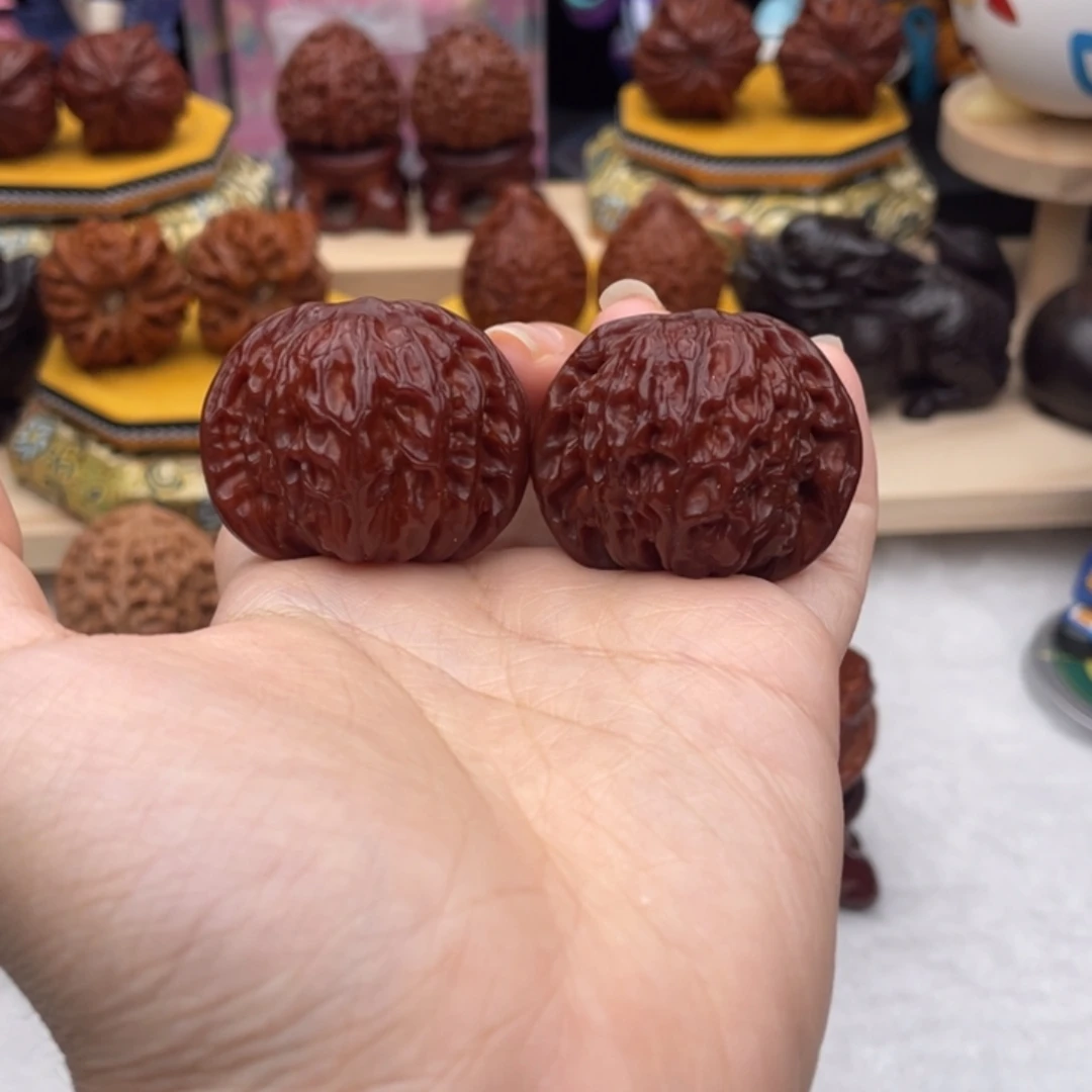 把件文玩核桃38磨盘