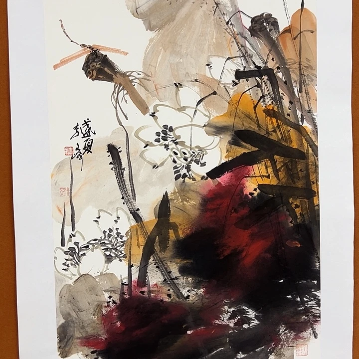国画李文峰的画作