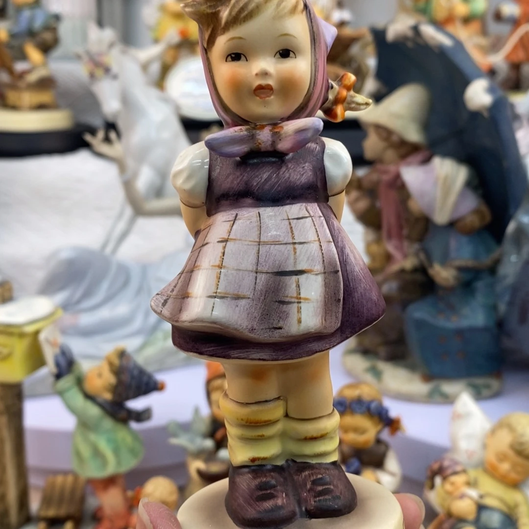瓷片欧美中古美物摆件