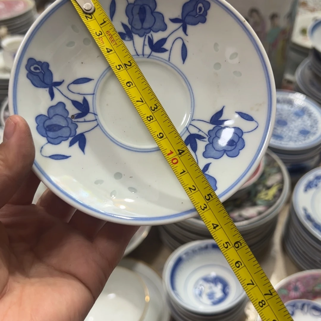 瓷14厘米光明深盘