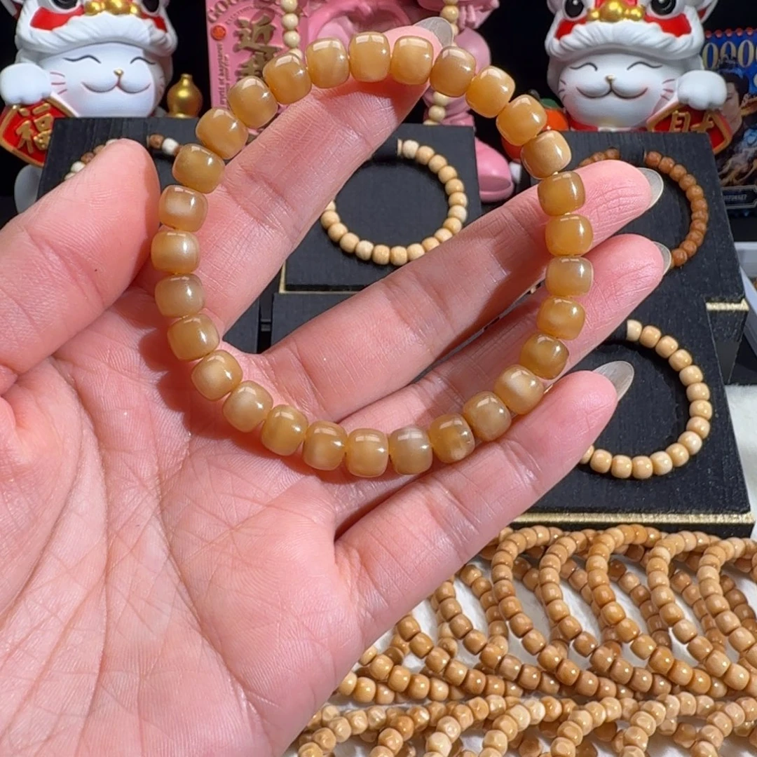 刘***子龙脊菩提手串玉化冰糖雪梨手串