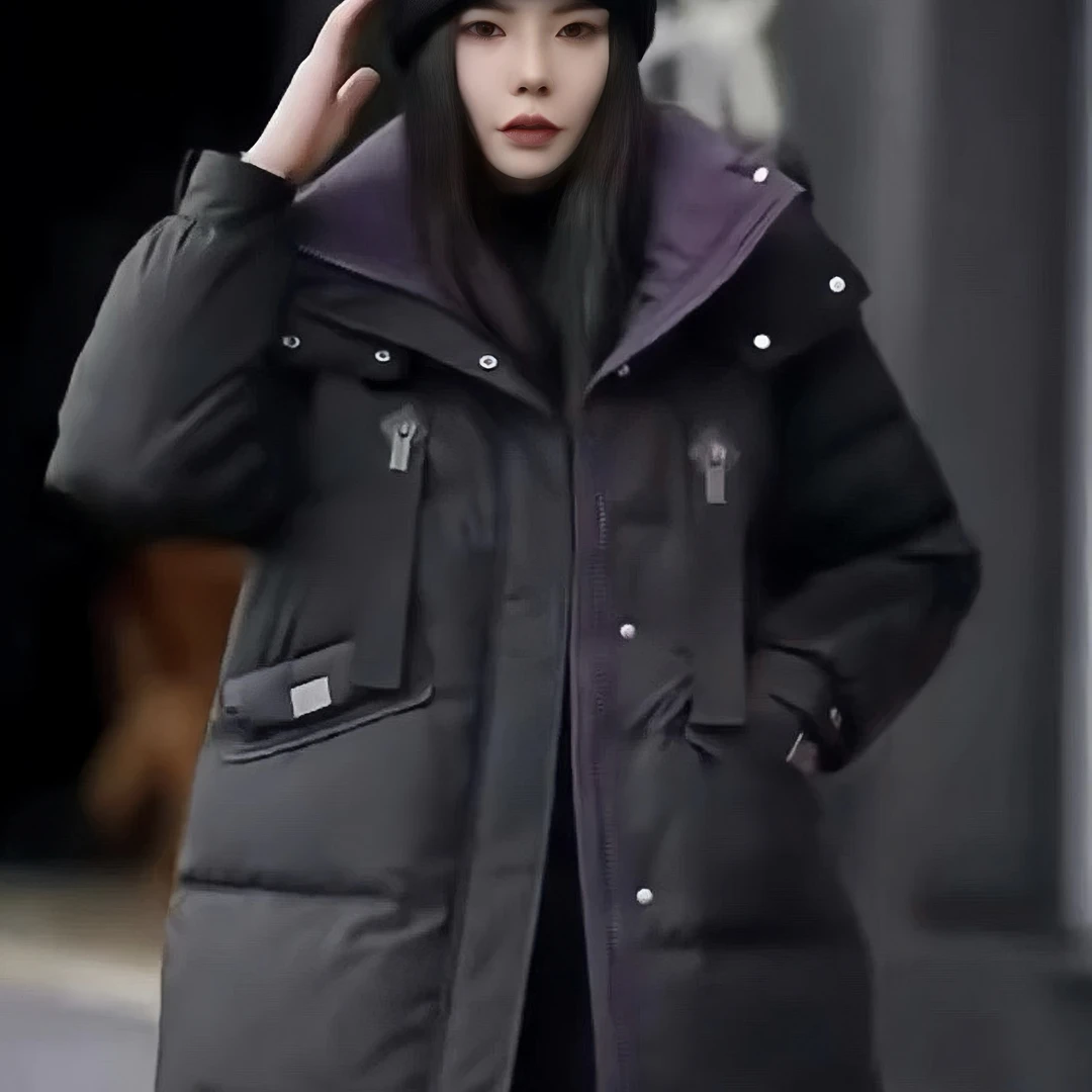 【名角服饰】【25551羽绒服】冬季时尚连帽潮流保暖女款