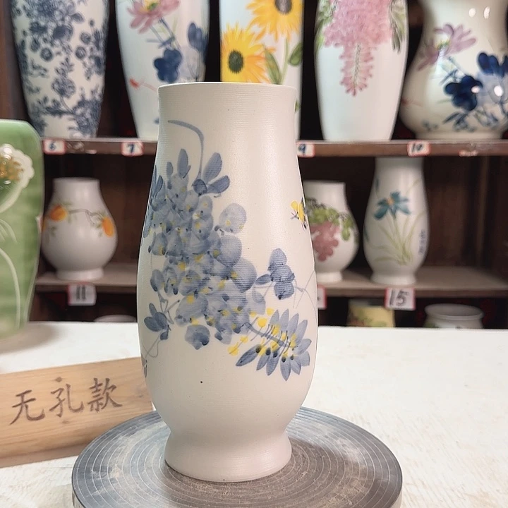 陶高26口8兰兰紫藤陶瓷