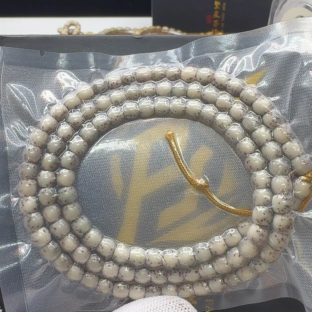 星月菩提吊坠218梵天小冰糖针尖星河豚6左右鼓珠108一物一图
