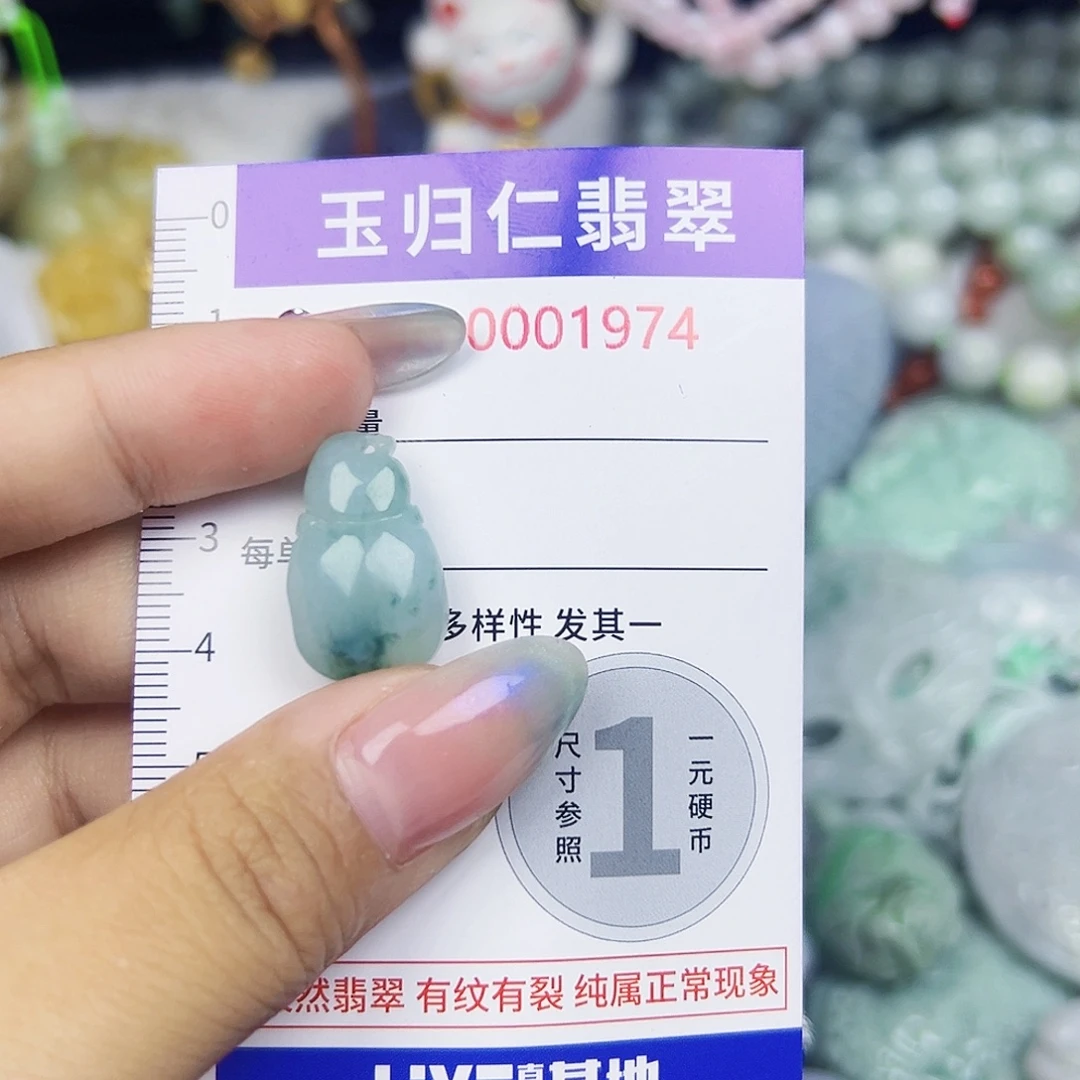 翡翠未镶嵌颈饰11